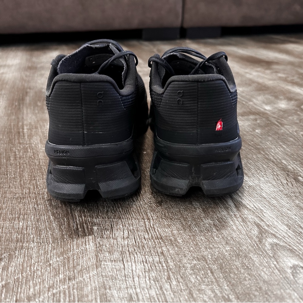 On Cloudmonster Void Black Athletic Running Shoes - image 4